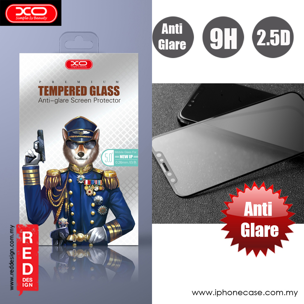 XO Anti Glare Tempered Glass for Apple iPhone XS iPhone X (Anti Glare)