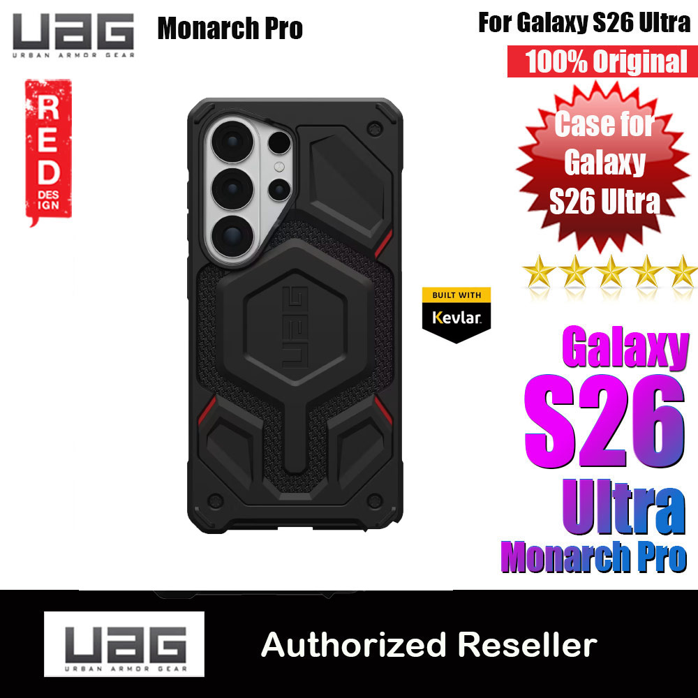 UAG Monarch Pro Magsafe Compatible Drop Proof Case for Samsung Galaxy S26 Ultra (Kevlar)
