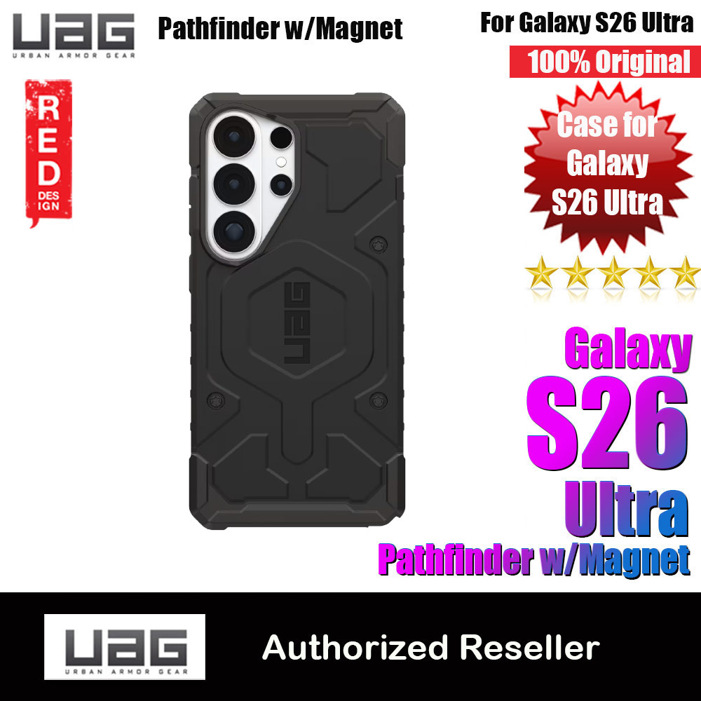 UAG Pathfinder Magsafe Compatible Drop Proof Case for Samsung Galaxy S26 Ultra (Black)