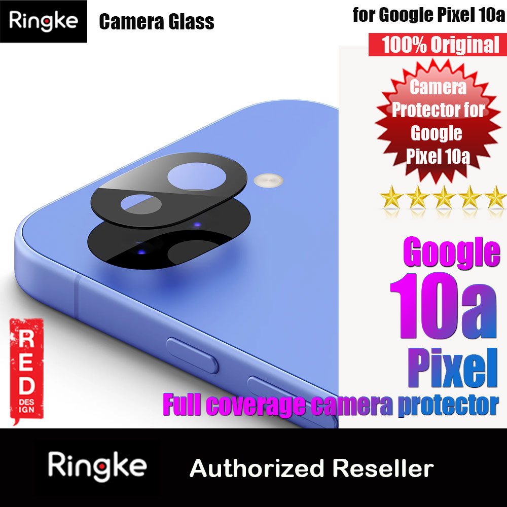 Ringke Full coverage camera protector  with Easy Installation for Google Pixel 10a (Black)