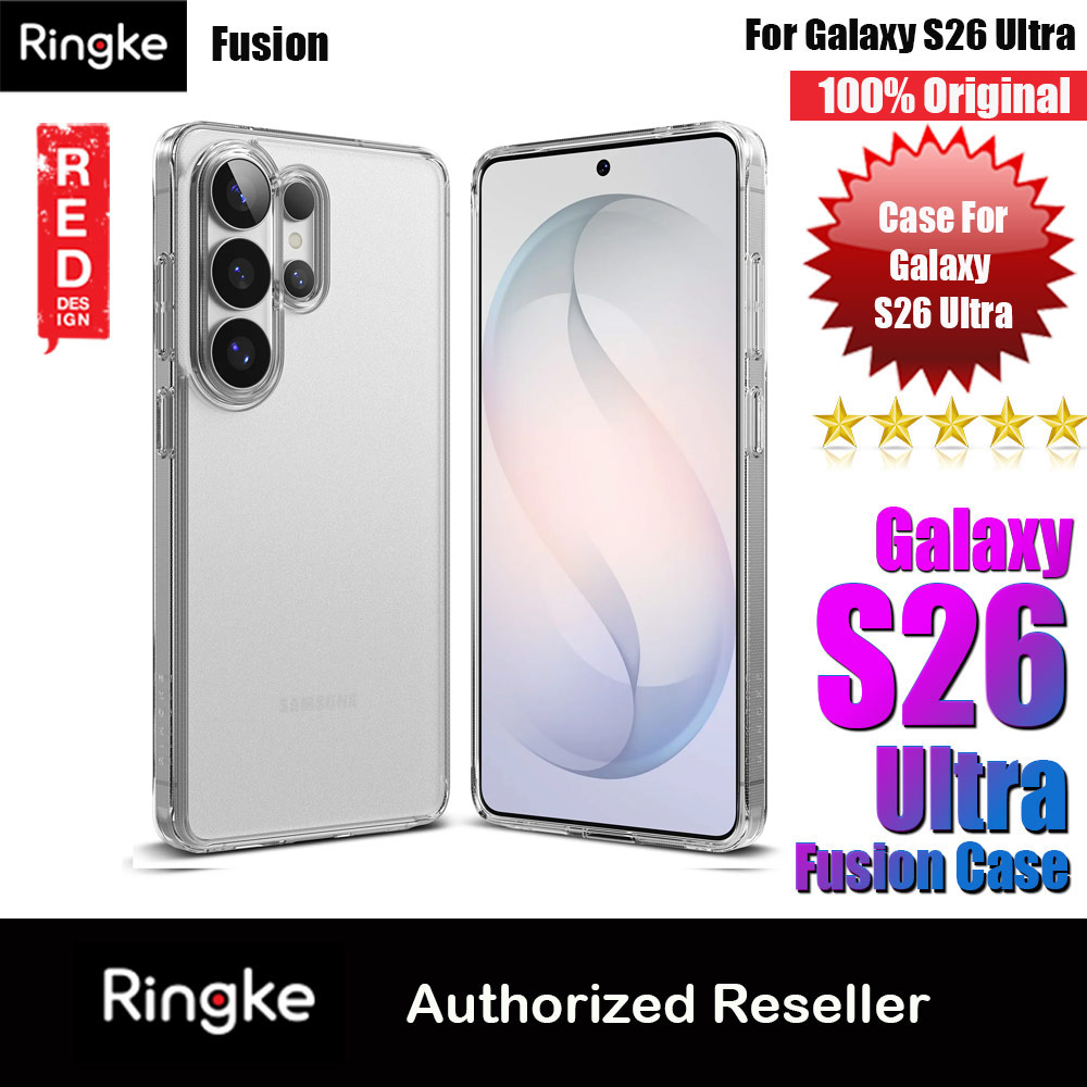 Ringke Fusion Transparent Protection Case for Samsung Galaxy S26 Ultra (Matte)