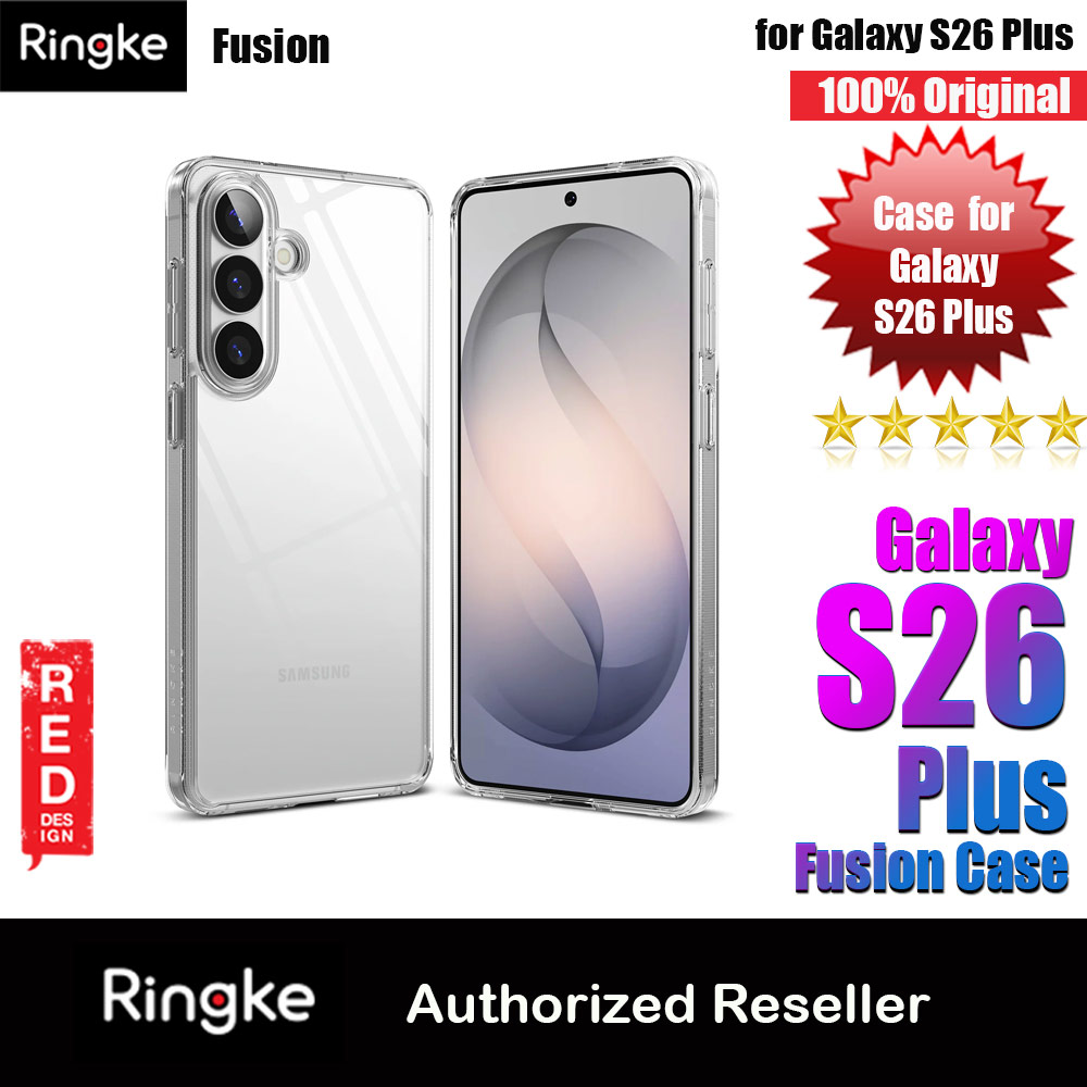 Ringke Fusion Transparent Protection Case for Samsung Galaxy S26 Plus (Clear)