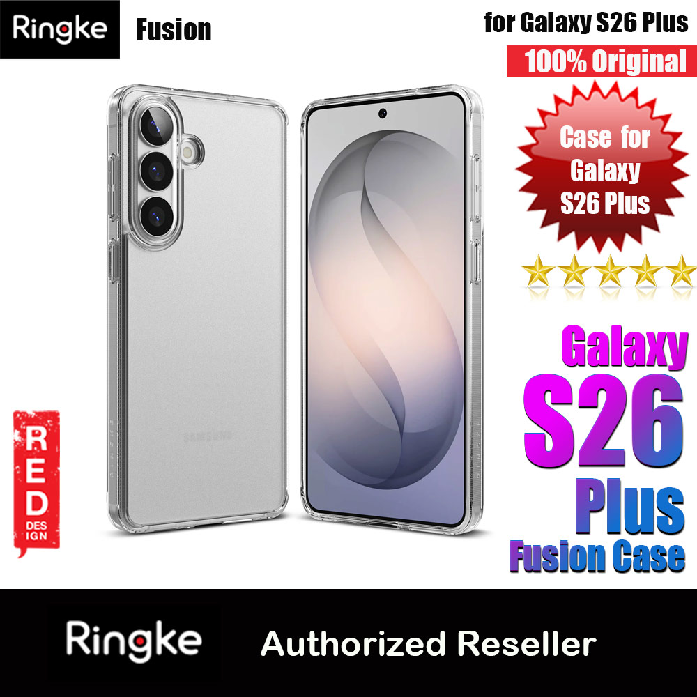 Ringke Fusion Transparent Protection Case for Samsung Galaxy S26 Plus (Matte Clear)