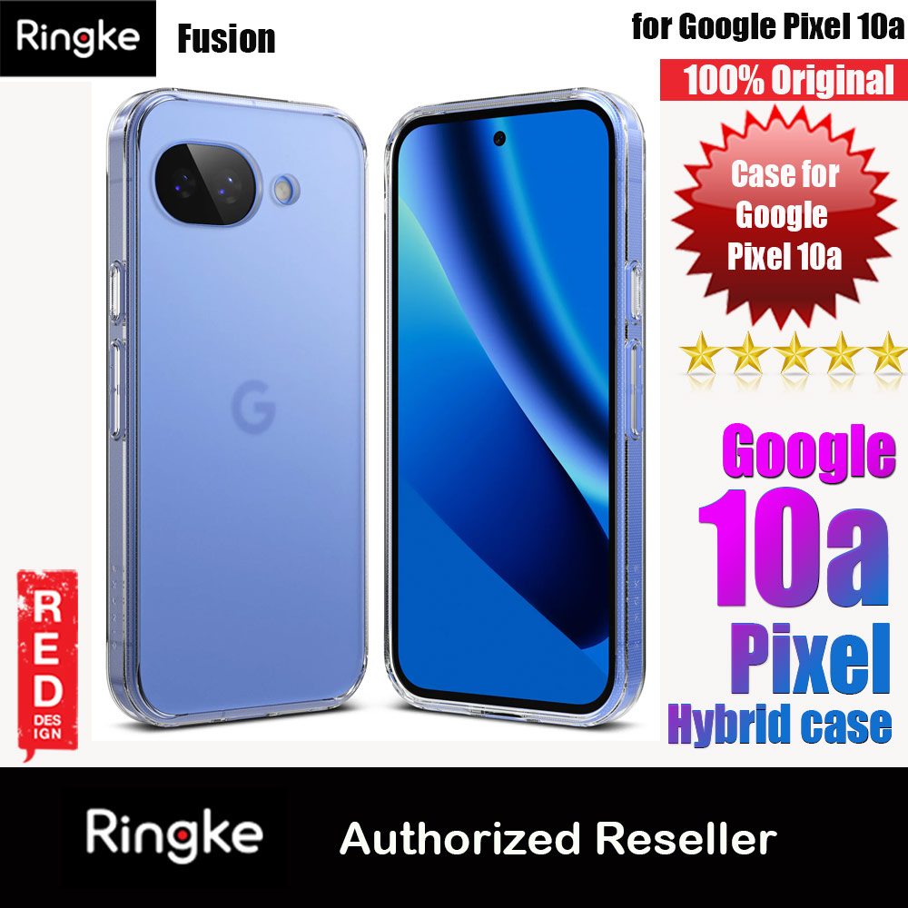 Ringke Fusion Transparent Hybrid Protection Case for Google Pixel 10a (Matte)