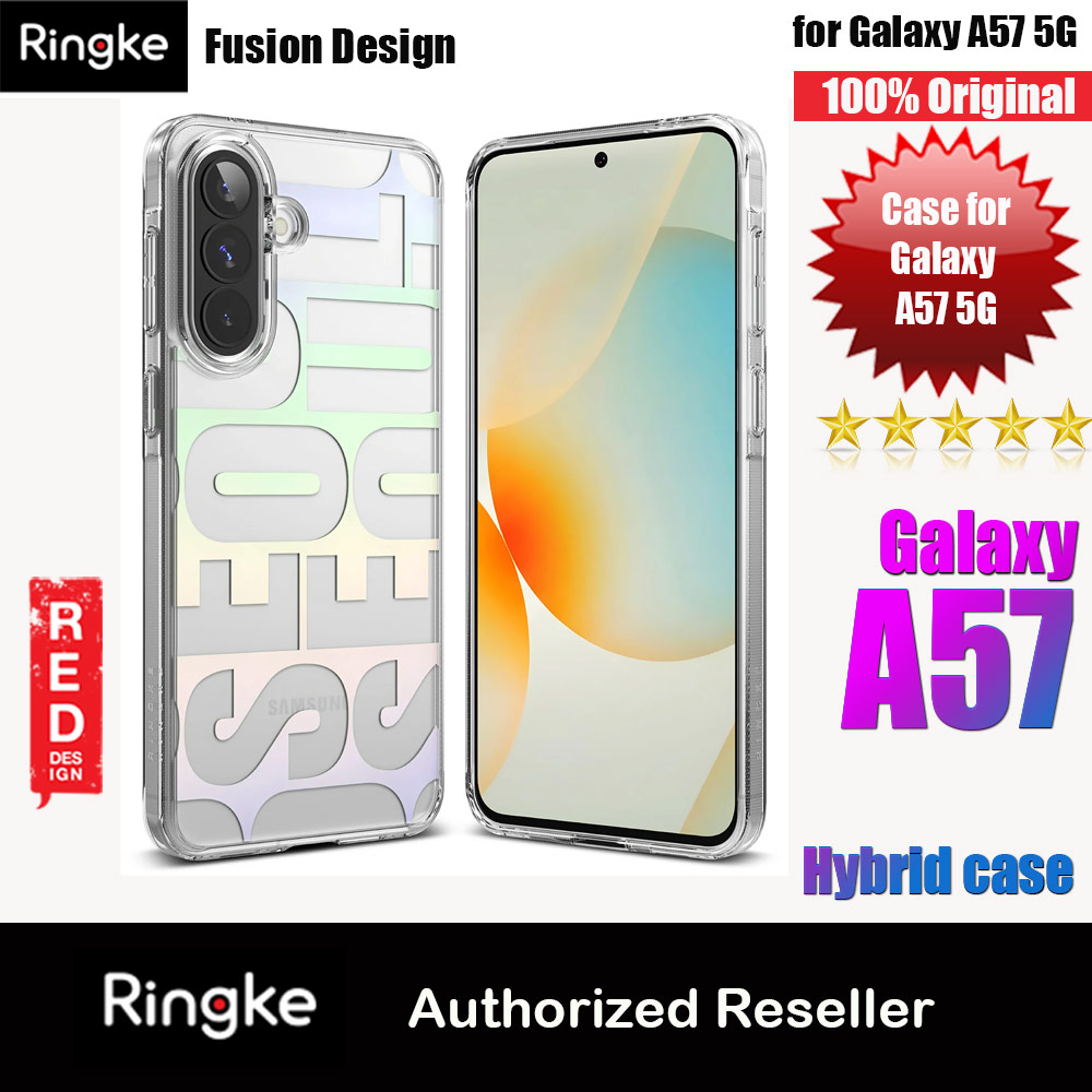 Ringke Fusion Transparent Hybrid Protection Case for Samsung Galaxy A57 (Seoul)
