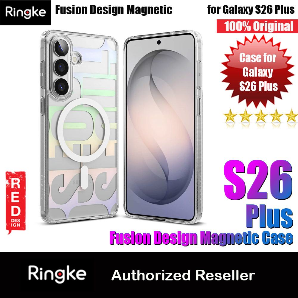 Ringke Fusion Design Magnetic Transparent Protection Case for Samsung Galaxy S26 Plus (Seoul)