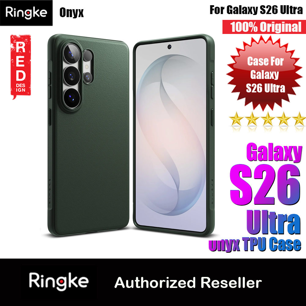 Ringke Onyx Slim TPU Protection Case for Samsung Galaxy S26 Ultra (Dark Green)