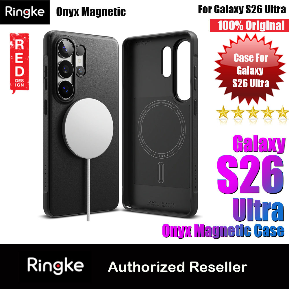 Ringke Onyx Magnetic Slim TPU Protection Case for Samsung Galaxy S26 Ultra (Black)