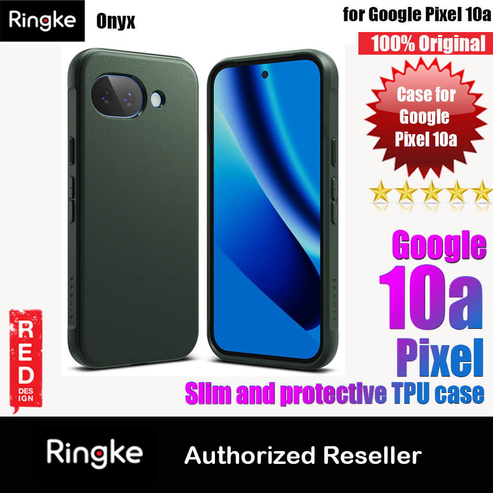 Ringke Onyx Slim TPU Protection Case for Google Pixel 10a (Dark Green)