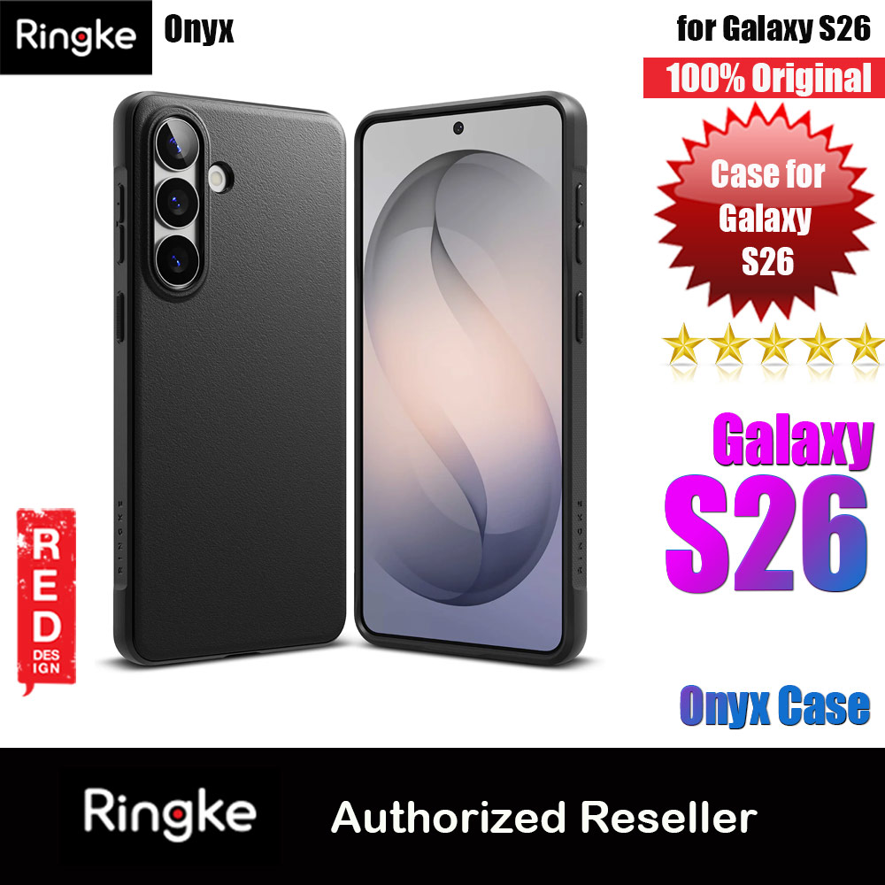 Ringke Onyx Slim TPU Protection Case for Samsung Galaxy S26 (Black)