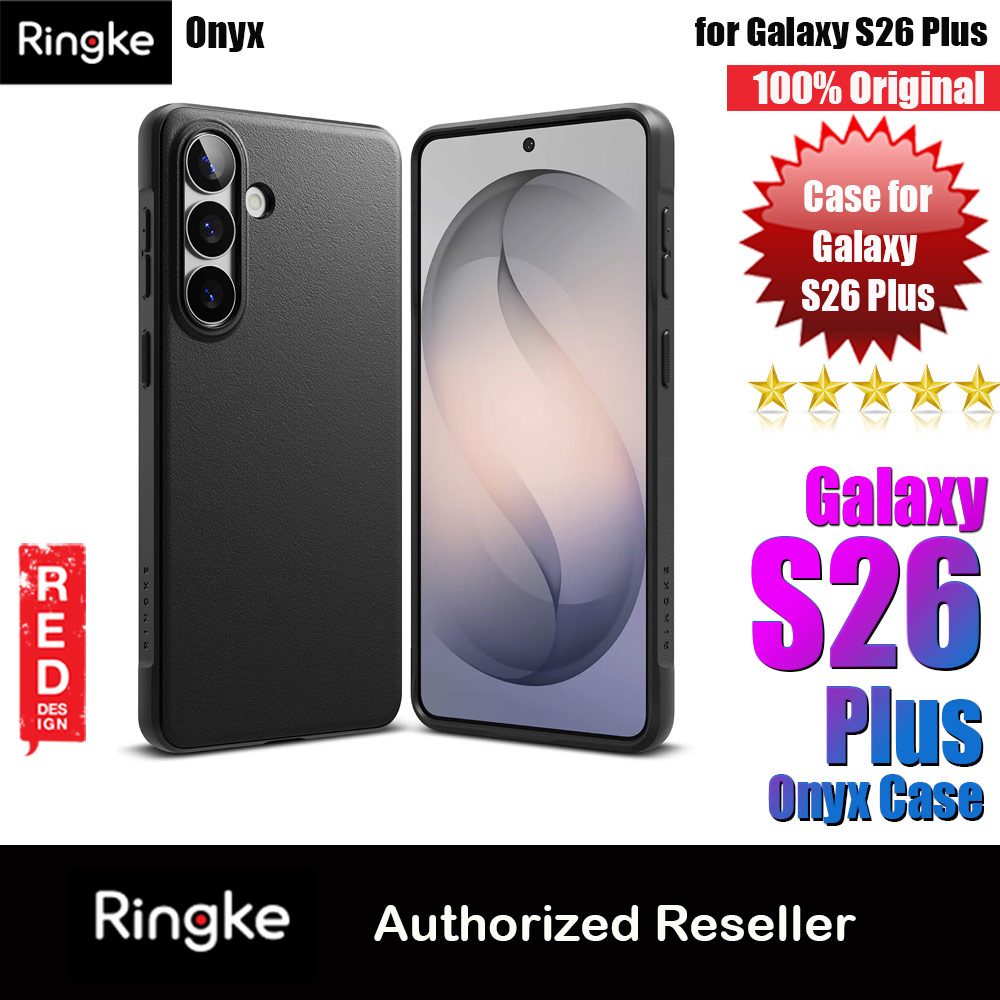 Ringke Onyx Slim TPU Protection Case for Samsung Galaxy S26 Plus (Black)