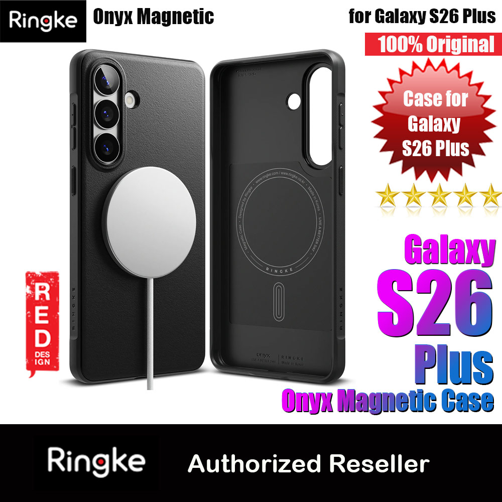 Ringke Onyx Magnetic Slim TPU Protection Case for Samsung Galaxy S26 Plus (Black)