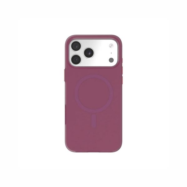 JTLEGEND Frost Jelly Mag Case for iPhone 18 Pro Max - Berry Wine