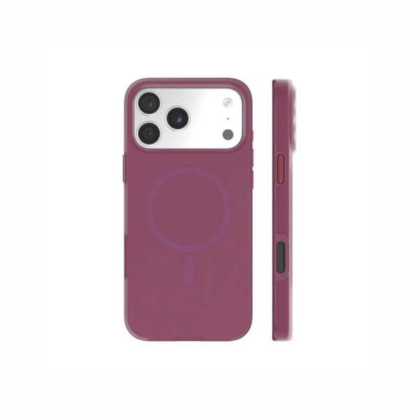 JTLEGEND Frost Jelly Mag Case for iPhone 18 Pro - Berry Wine