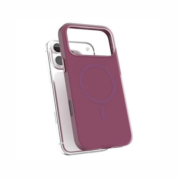 JTLEGEND Frost Jelly Mag Case for iPhone 18 Pro Max - Berry Wine