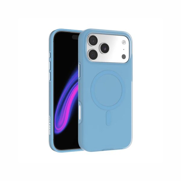 JTLEGEND Frost Jelly Mag Case for iPhone 18 Pro - Light Blue
