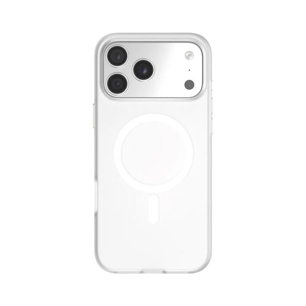 JTLEGEND Frost Jelly Mag Case for iPhone 18 Pro Max - Polar White