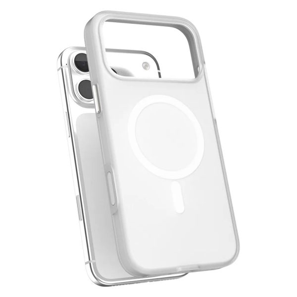 JTLEGEND Frost Jelly Mag Case for iPhone 18 Pro - Polar White