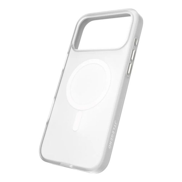 JTLEGEND Frost Jelly Mag Case for iPhone 18 Pro - Polar White