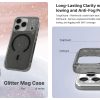 JTLEGEND Hybrid Cusion Glitter Mag Case for iPhone 18 Pro - Crystal