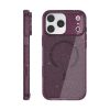 JTLEGEND Hybrid Cusion Glitter Mag Case for iPhone 18 Pro - Crystal Berry Wine