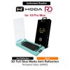 Hoda 3D Anti Reflection Matte Tempered Glass Screen Protector for iPhone 18 Pro Max  Dust Free Helper included - Matte