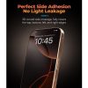 Hoda 3D Anti Reflection Matte Tempered Glass Screen Protector for iPhone 18 Pro Max  Dust Free Helper included - Matte