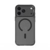 Hoda Crystal Ultra Case with Military Standard MagSafe  Pure Surface TM with Camera Button for iPhone 18 Pro - Clear Black