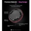 Hoda Sapphire Lens Protector (Monocular Like Design) for iPhone 18 Pro |18 Pro Max - Black (3PCS)