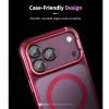 Hoda Sapphire Lens Protector (Monocular Like Design) for iPhone 18 Pro |18 Pro Max - Red (3PCS)