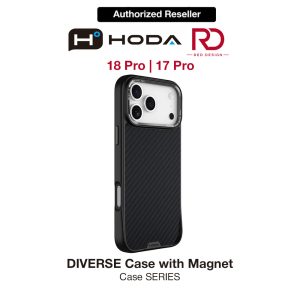 Hoda DIVERSE Case with Magnet for iPhone 18 Pro Max 17 Pro Max - KEVLAR