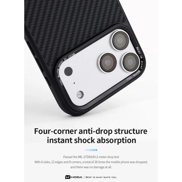 Hoda DIVERSE Case with Magnet for iPhone 18 Pro Max 17 Pro Max - KEVLAR