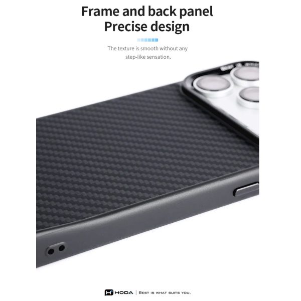 Hoda DIVERSE Case with Magnet for iPhone 18 Pro 17 Pro - KEVLAR