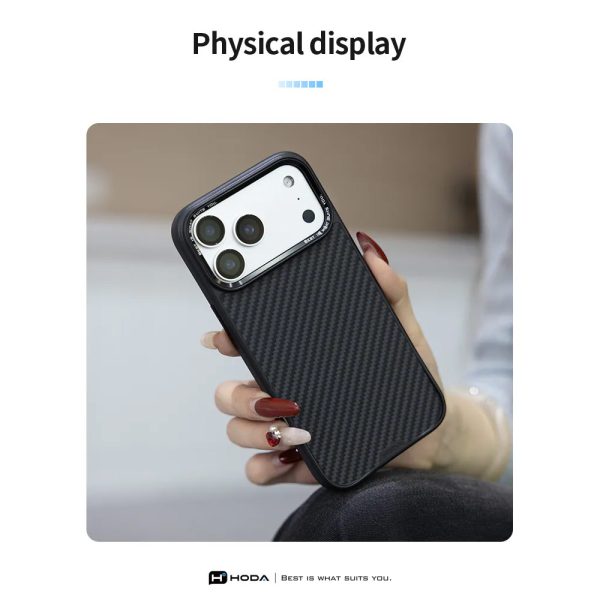 Hoda DIVERSE Case with Magnet for iPhone 18 Pro 17 Pro - KEVLAR