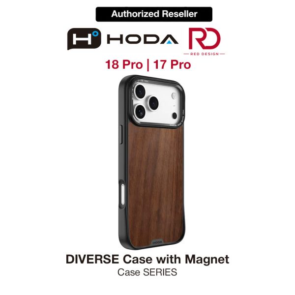 Hoda DIVERSE Case with Magnet for iPhone 18 Pro Max 17 Pro Max - KEVLAR