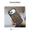 Hoda DIVERSE Case with Magnet for iPhone 18 Pro 17 Pro - WALNUT