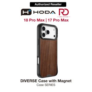Hoda DIVERSE Case with Magnet for iPhone 18 Pro Max 17 Pro Max - KEVLAR