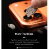 Hoda Sapphire Lens Protector for iPhone 18 Pro | 18 Pro Max with Helper - Red (3 Lens)