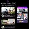 Hoda Matte Anti-Peeper Privacy 2ways with Anti Reflection Full Coverage Tempered Glass Screen Protector for iPhone 18 Pro DustFree Helper Lite Included - Privacy Matte