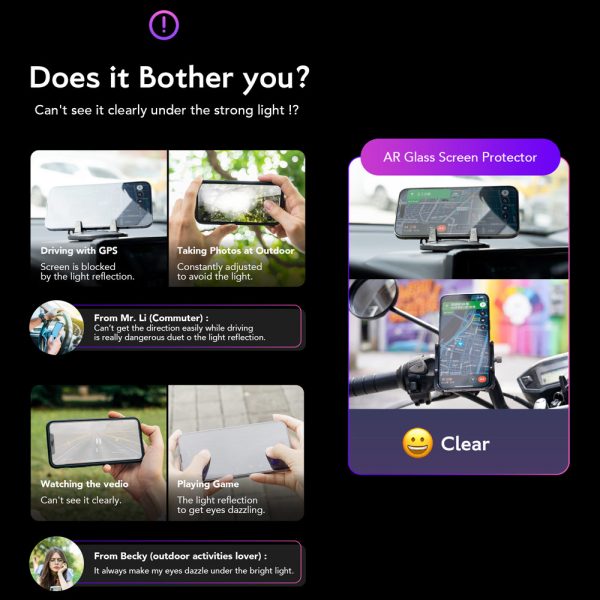 Hoda Matte Anti-Peeper Privacy 2ways with Anti Reflection Full Coverage Tempered Glass Screen Protector for iPhone 18 Pro DustFree Helper Lite Included - Privacy Matte