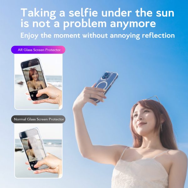 Hoda Matte Anti-Peeper Privacy 2ways with Anti Reflection Full Coverage Tempered Glass Screen Protector for iPhone 18 Pro Max  Dust Free Helper Lite Included - Privacy Matte