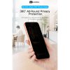 Hoda Anti-Peeper Privacy 360 Degree 4 ways with Anti Reflection Full Coverage Tempered Glass Screen Protector for iPhone 18 Pro Max Dust Free Helper Lite Included - Privacy