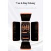 Hoda Anti-Peeper Privacy 360 Degree 4 ways with Anti Reflection Full Coverage Tempered Glass Screen Protector for iPhone 18 Pro Dust-Free Helper Lite Included - Privacy