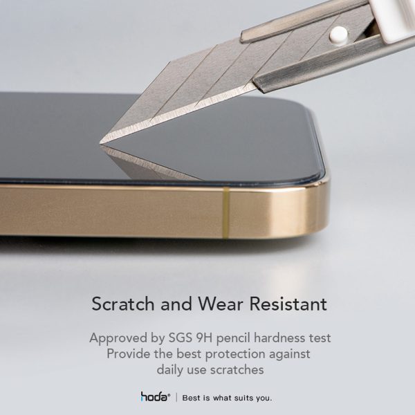 Hoda Anti Reflection Matte Full Coverage Tempered Glass Screen Protector for iPhone 18 Pro Max Dust Free Helper Lite Included - Matte