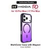Hoda MultiColor Case with Magnet for iPhone 18 Pro Max - twipurple