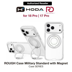 Hoda Rough 360 Degree Rotatable Kickstand Case for iPhone 18 Pro