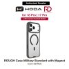 Hoda ROUGH Case Military Standard MagSafe Enhanced with PureSurfaceTM with Camera Button for  iPhone 18 Pro - Matte Black