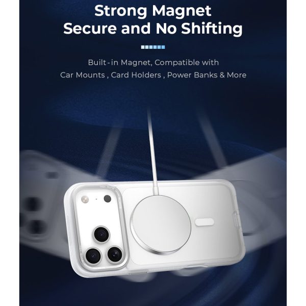 Hoda ROUGH Case Military Standard MagSafe Enhanced with PureSurfaceTM with Camera Button for iPhone 18 Pro - Matte