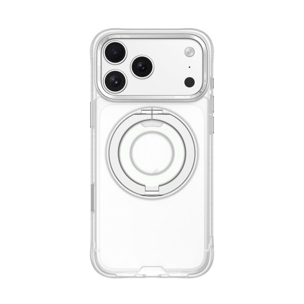Hoda ROUGH Case Magnet with 360° foldable rotating ring-holder stand Enhanced with PureSurfaceTM with Camera Button for iPhone 18 Pro Max 17 Pro Max - Matte