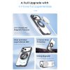 Hoda ROUGH Case Magnet with 360° foldable rotating ring-holder stand Enhanced with PureSurfaceTM with Camera Button for iPhone 18 Pro Max 17 Pro Max - Black